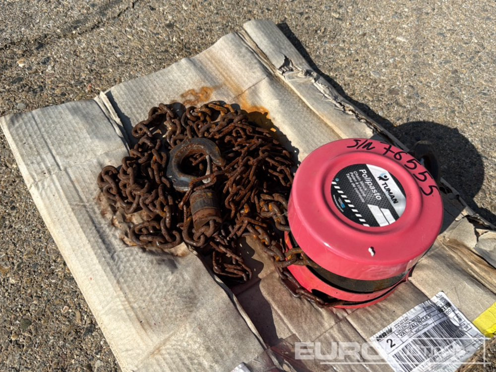 Tuman 1 Ton Chain Block - Construction equipment: picture 2 Tuman 1 Ton Chain Block - Construction equipment: picture 2