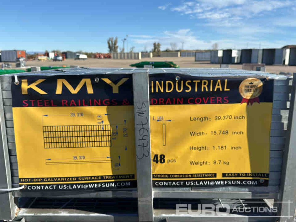 Construction equipment Unused 2025 KMY Industrial L39.370XW15.748XH1.181": picture 6