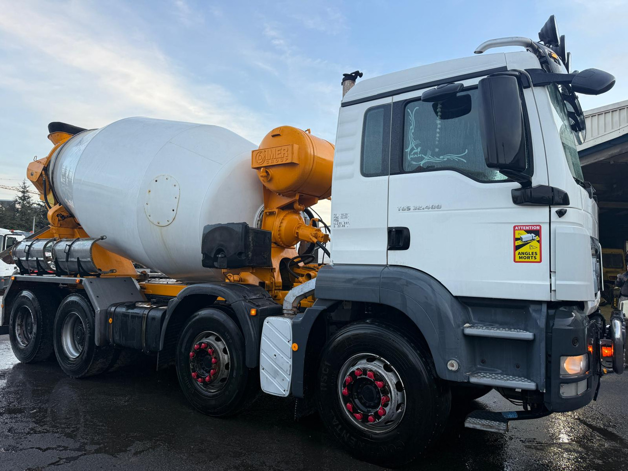 Camion béton MAN TGS 32.400 CV-108-GN - Concrete mixer truck: picture 3 Camion béton MAN TGS 32.400 CV-108-GN - Concrete mixer truck: picture 3