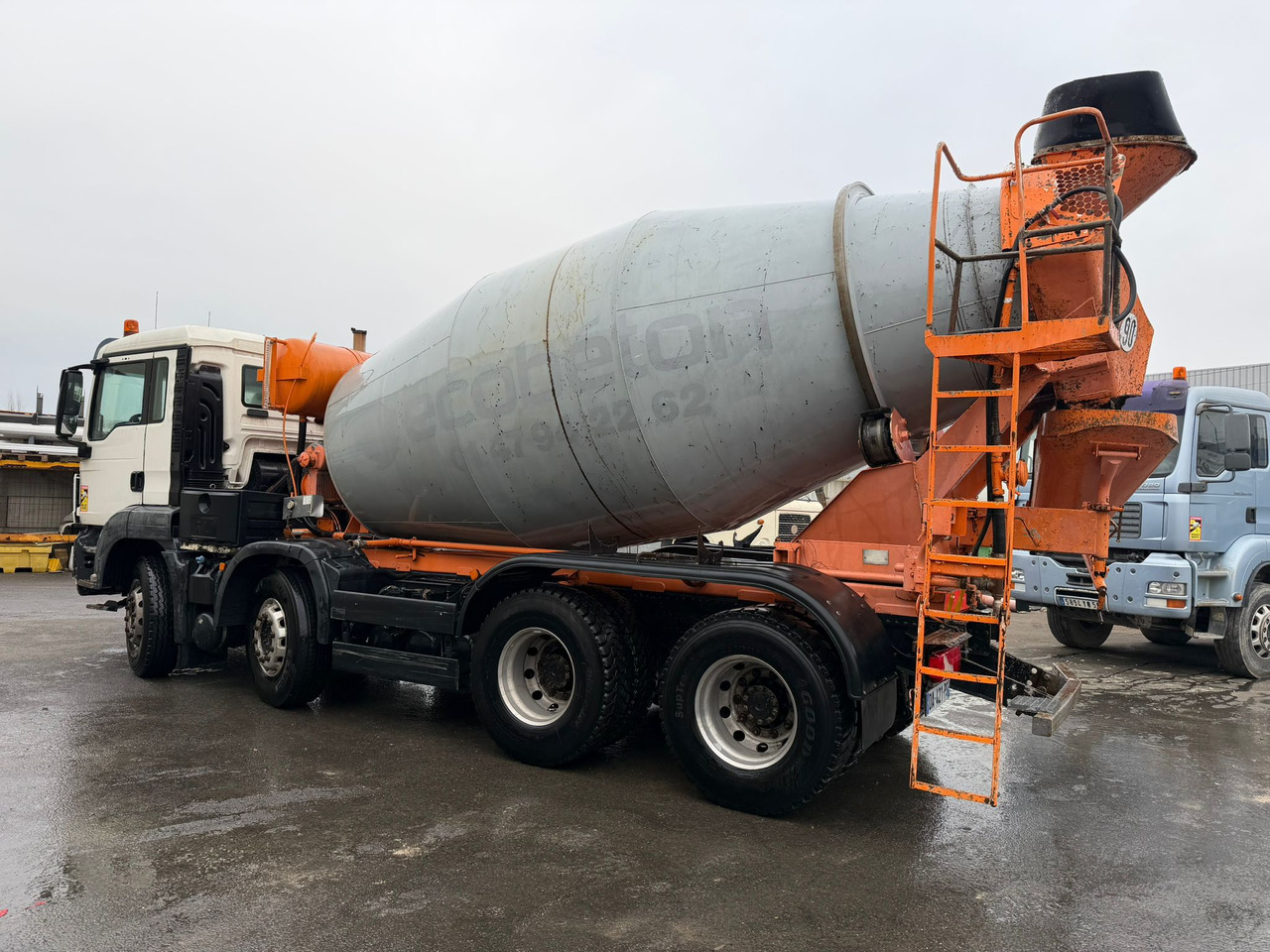 Camion béton MAN TGS 32.400 DA-421-PS - Concrete mixer truck: picture 4 Camion béton MAN TGS 32.400 DA-421-PS - Concrete mixer truck: picture 4