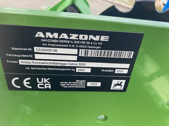 Amazone Catros  3003 - Disc harrow: picture 4 Amazone Catros  3003 - Disc harrow: picture 4