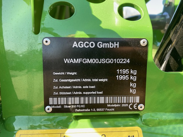 Fendt Slicer 310 FQ KC - Mower: picture 2 Fendt Slicer 310 FQ KC - Mower: picture 2