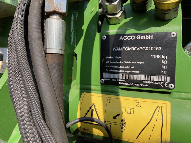 Fendt Slicer 310 FQ KC - Mower: picture 2 Fendt Slicer 310 FQ KC - Mower: picture 2