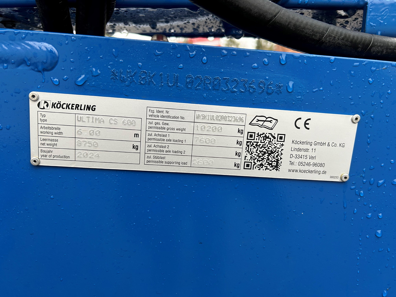Köckerling Ultima CS 600 - Seed drill: picture 3 Köckerling Ultima CS 600 - Seed drill: picture 3