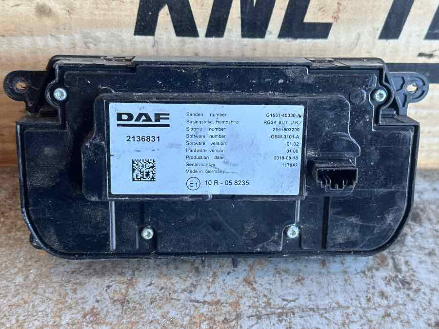 DAF CLIMA CONTROL 2136831 - Electrical system for Truck: picture 2 DAF CLIMA CONTROL 2136831 - Electrical system for Truck: picture 2