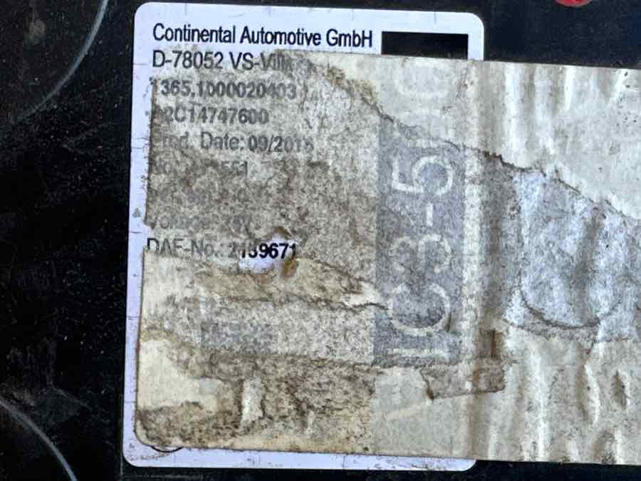 DAF ECU VIC 2139671 - Electrical system for Truck: picture 3 DAF ECU VIC 2139671 - Electrical system for Truck: picture 3