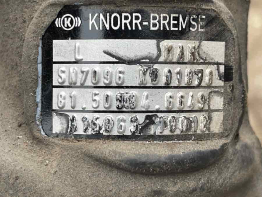 MAN BRAKE CALIBER 81.50804-6649 - Brake caliper for Truck: picture 2 MAN BRAKE CALIBER 81.50804-6649 - Brake caliper for Truck: picture 2