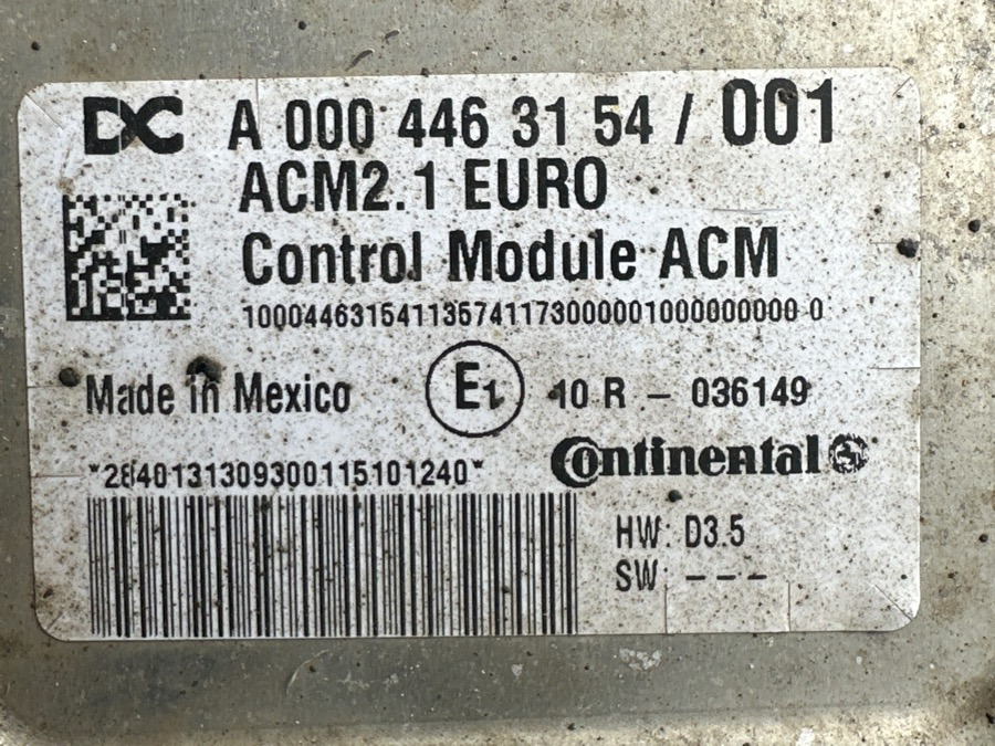 MERCEDES ECU ACM2 A0004463154 - Electrical system for Truck: picture 2 MERCEDES ECU ACM2 A0004463154 - Electrical system for Truck: picture 2