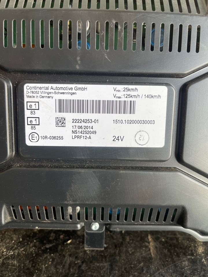 RENAULT CLUSTER INSTRUMENT 7424691190 - Cab and interior for Truck: picture 2 RENAULT CLUSTER INSTRUMENT 7424691190 - Cab and interior for Truck: picture 2