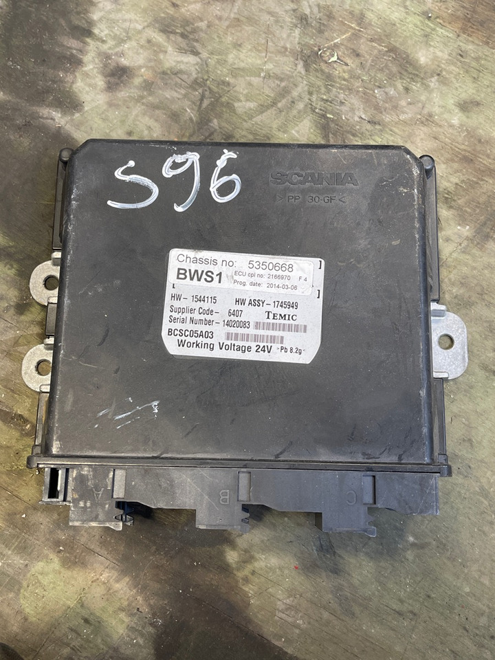 SCANIA BWS UNIT 2166970 - Electrical system for Truck: picture 1 SCANIA BWS UNIT 2166970 - Electrical system for Truck: picture 1