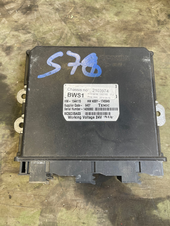SCANIA BWS UNIT 2307755 - Electrical system for Truck: picture 1 SCANIA BWS UNIT 2307755 - Electrical system for Truck: picture 1