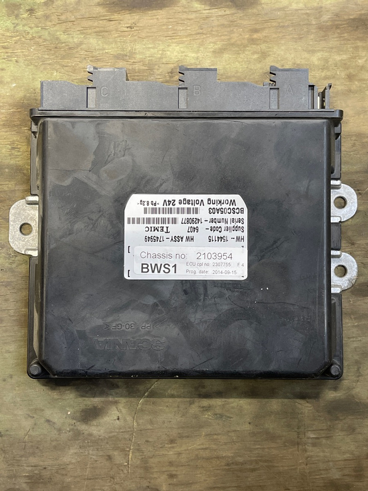 SCANIA BWS UNIT 2307755 - Electrical system for Truck: picture 1 SCANIA BWS UNIT 2307755 - Electrical system for Truck: picture 1