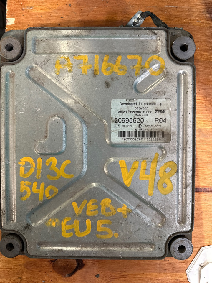 VOLVO ECU 20995620 PO4 - ECU for Truck: picture 1 VOLVO ECU 20995620 PO4 - ECU for Truck: picture 1