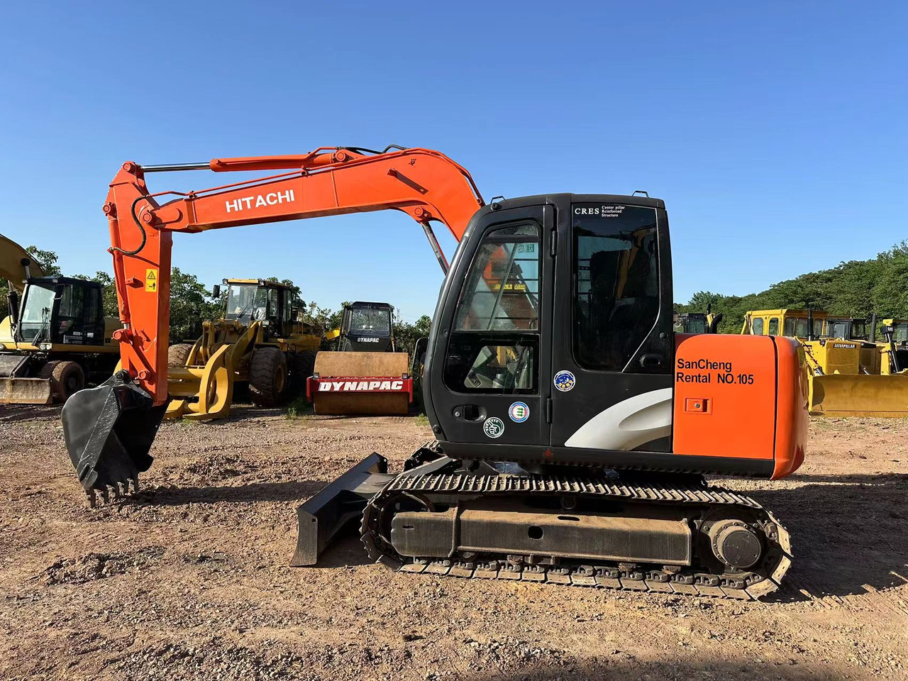 HITACHI ZAXIS ZX70 - Mini excavator: picture 2 HITACHI ZAXIS ZX70 - Mini excavator: picture 2