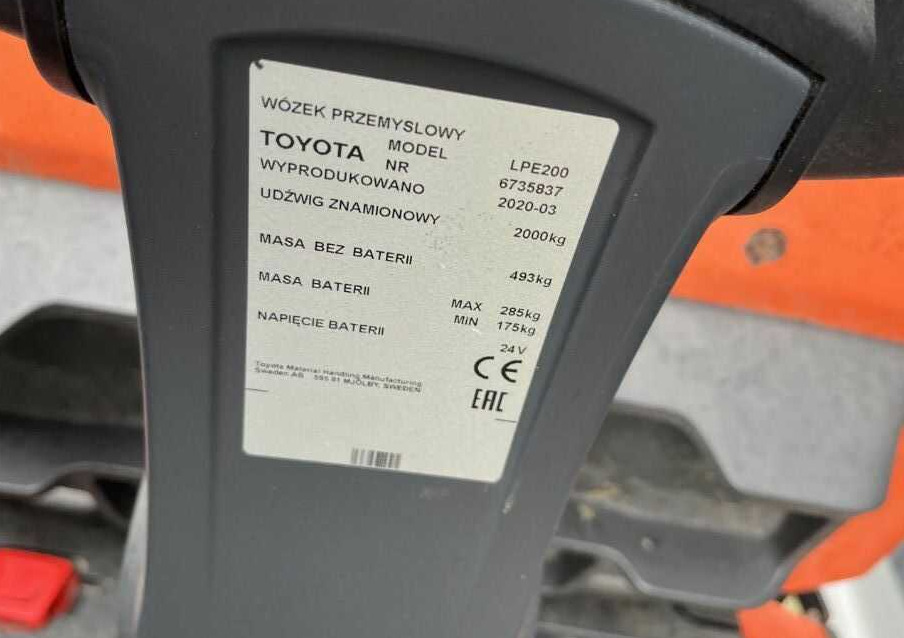 BT LPE200 - Pallet truck: picture 4 BT LPE200 - Pallet truck: picture 4