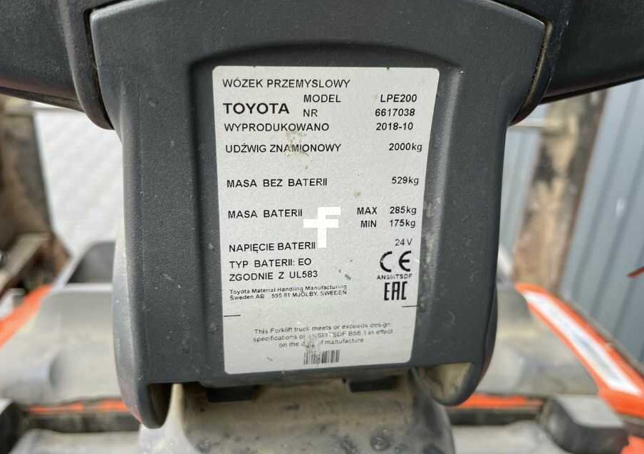 BT LPE200 - Pallet truck: picture 4 BT LPE200 - Pallet truck: picture 4