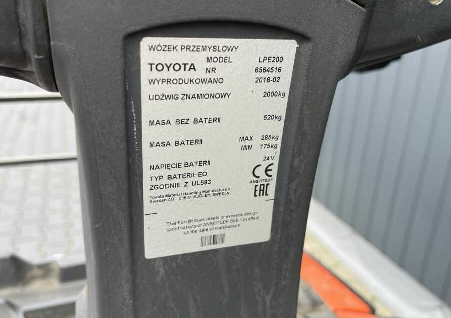 BT LPE200 - Pallet truck: picture 4 BT LPE200 - Pallet truck: picture 4