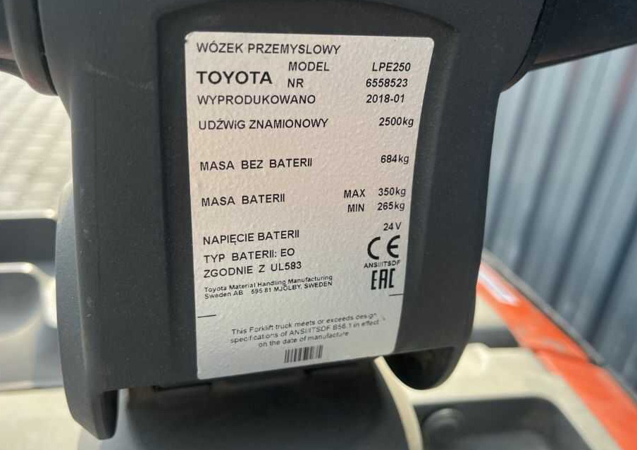 BT LPE250 - Pallet truck: picture 4 BT LPE250 - Pallet truck: picture 4