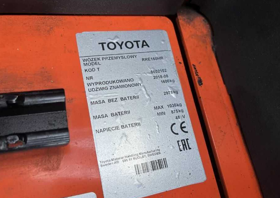 BT RRE160HR - Reach truck: picture 4 BT RRE160HR - Reach truck: picture 4