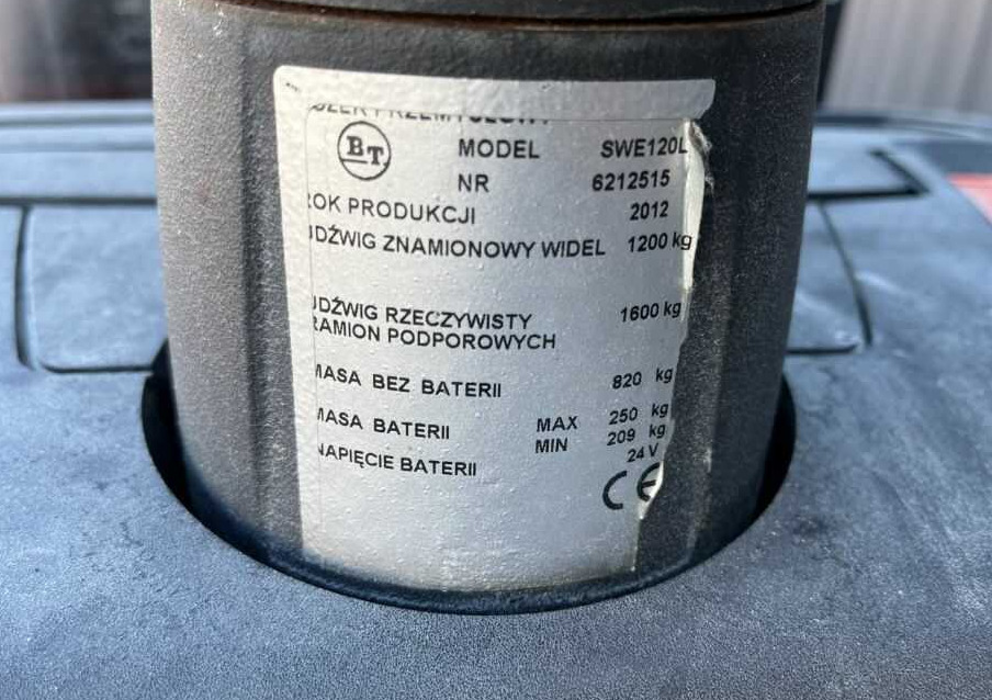 BT SWE120 - Stacker: picture 4 BT SWE120 - Stacker: picture 4