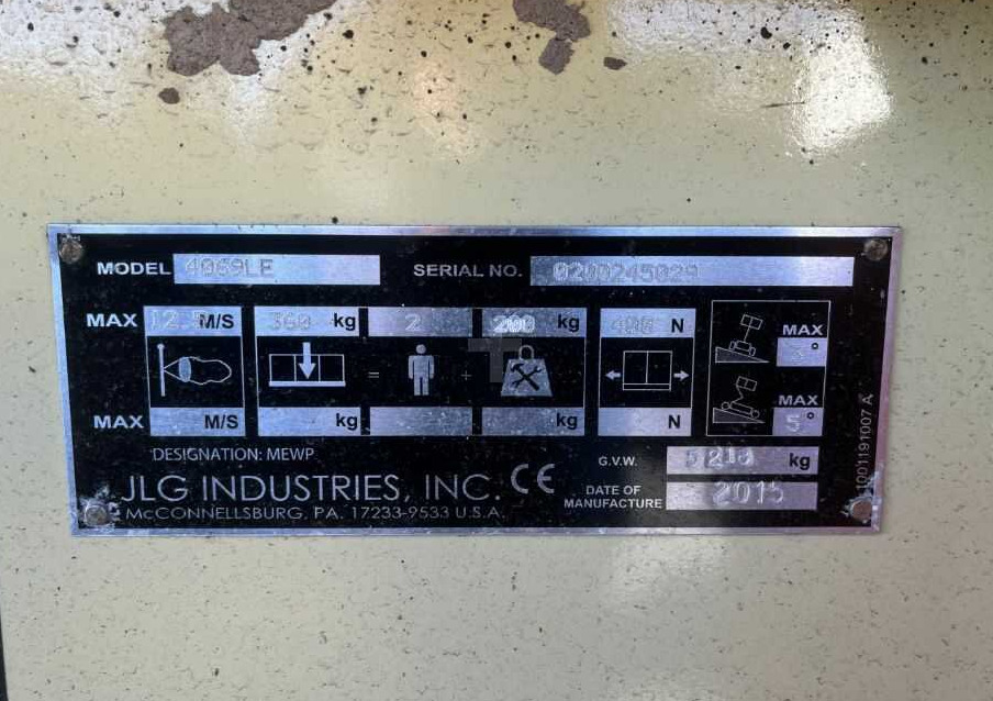 JLG 4069LE - Scissor lift: picture 4 JLG 4069LE - Scissor lift: picture 4