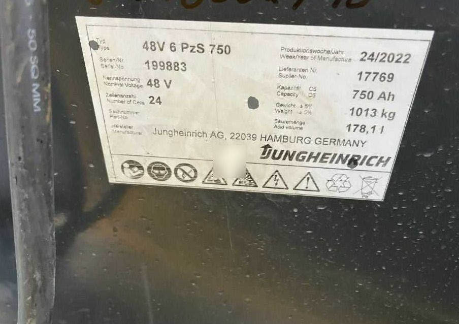 Jungheinrich EFG220 - Electric forklift: picture 5 Jungheinrich EFG220 - Electric forklift: picture 5