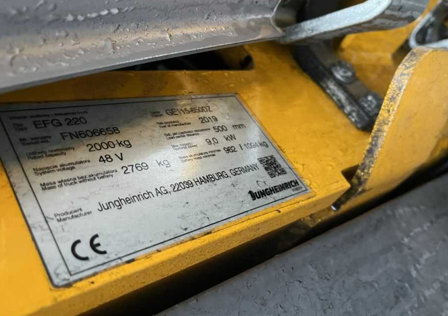 Jungheinrich EFG220 - Electric forklift: picture 4 Jungheinrich EFG220 - Electric forklift: picture 4
