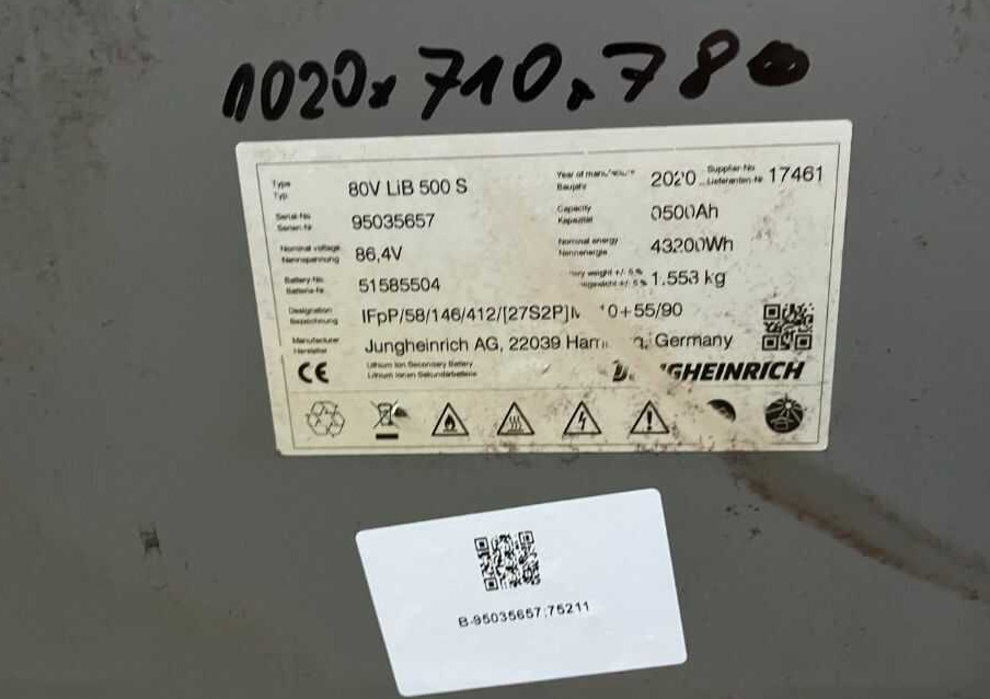 Jungheinrich EFG425k - Electric forklift: picture 5 Jungheinrich EFG425k - Electric forklift: picture 5