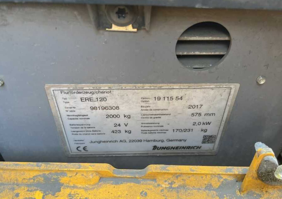 Jungheinrich ERE120 - Stacker: picture 4 Jungheinrich ERE120 - Stacker: picture 4