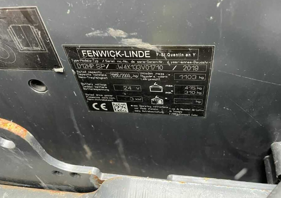 Linde D12HPSP - Stacker: picture 4 Linde D12HPSP - Stacker: picture 4