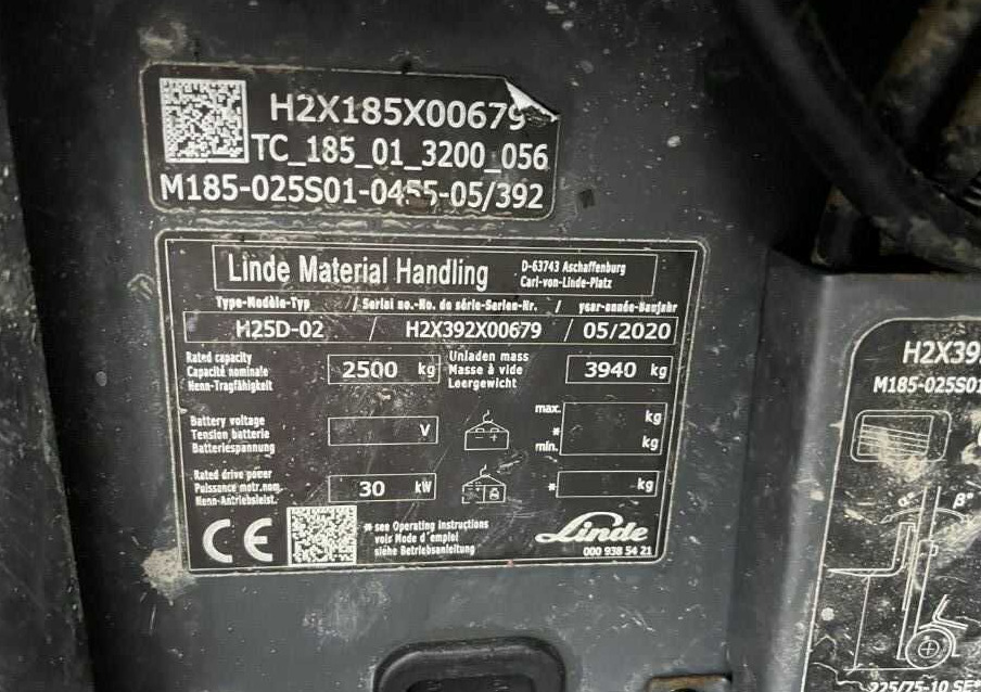 Linde H25D-02 - Diesel forklift: picture 4 Linde H25D-02 - Diesel forklift: picture 4