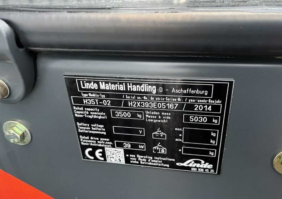 Linde H35T-02 - LPG forklift: picture 2 Linde H35T-02 - LPG forklift: picture 2