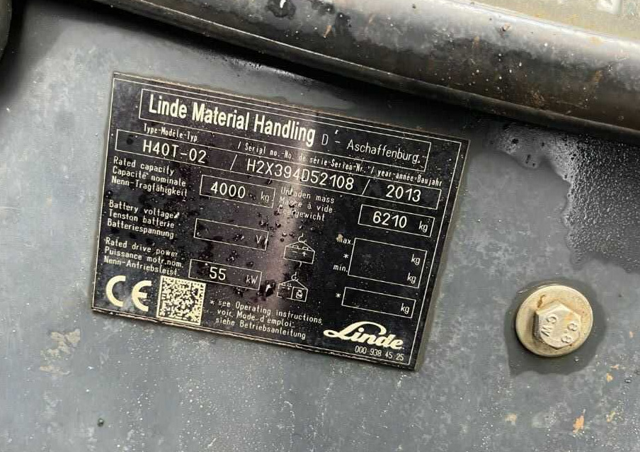 Linde H40T-02 - LPG forklift: picture 4 Linde H40T-02 - LPG forklift: picture 4
