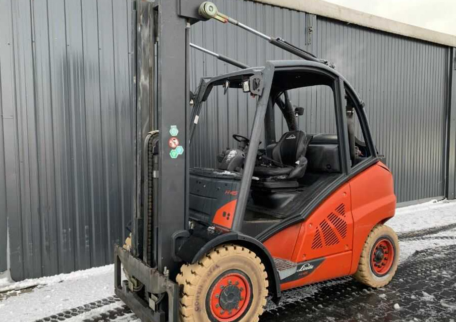 LPG forklift Linde H45T-01: picture 7