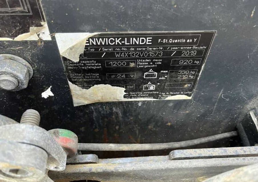 Linde N20L - Order picker: picture 4 Linde N20L - Order picker: picture 4