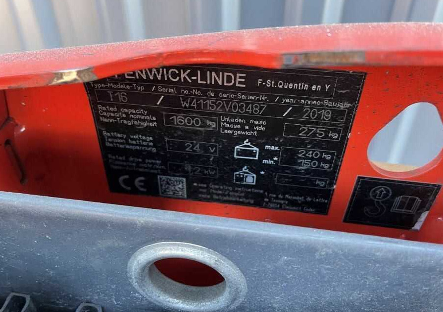 Linde SL16032 - Pallet truck: picture 4 Linde SL16032 - Pallet truck: picture 4
