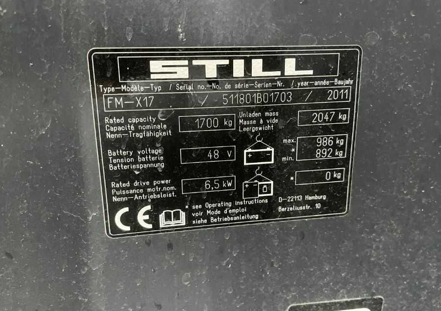 Still FM-X17 - Reach truck: picture 4 Still FM-X17 - Reach truck: picture 4