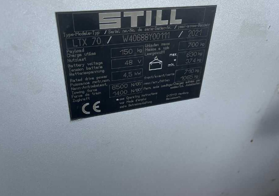 Still LTX70 - Tow tractor: picture 4 Still LTX70 - Tow tractor: picture 4