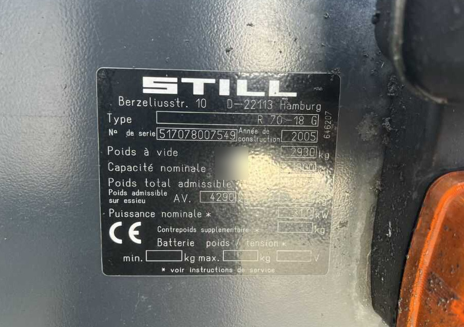 Still R70-16T - LPG forklift: picture 4 Still R70-16T - LPG forklift: picture 4