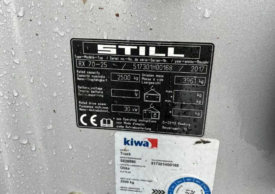 Still RX70-25 - Diesel forklift: picture 4 Still RX70-25 - Diesel forklift: picture 4