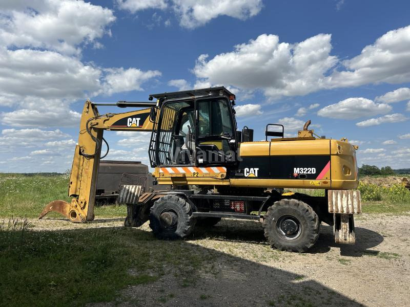 Caterpillar M322D VAH - Wheel excavator: picture 1 Caterpillar M322D VAH - Wheel excavator: picture 1