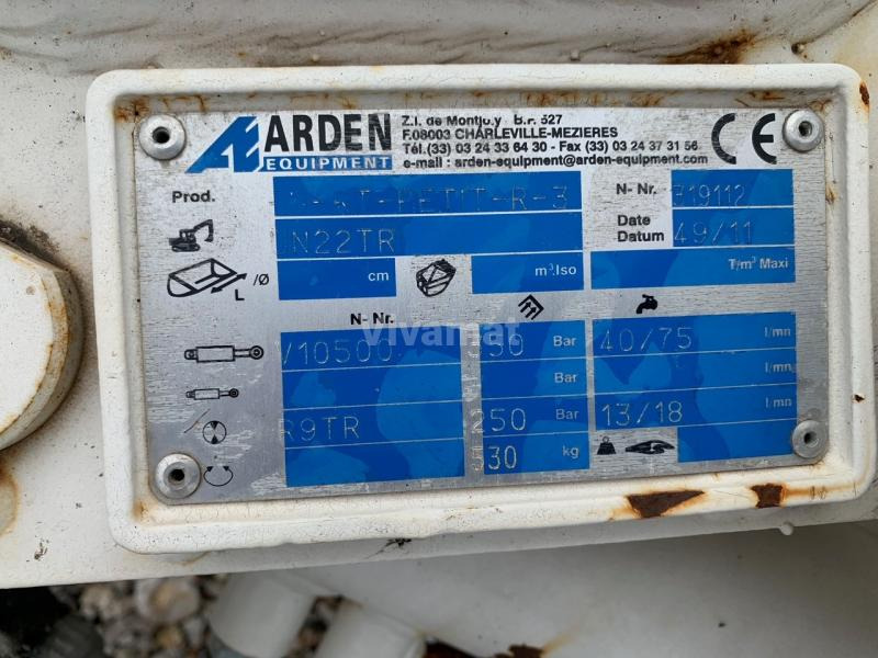 PINCE de traverse ARDEN attache Verachtert CW20S EU-RT-petit - Other machinery: picture 4 PINCE de traverse ARDEN attache Verachtert CW20S EU-RT-petit - Other machinery: picture 4