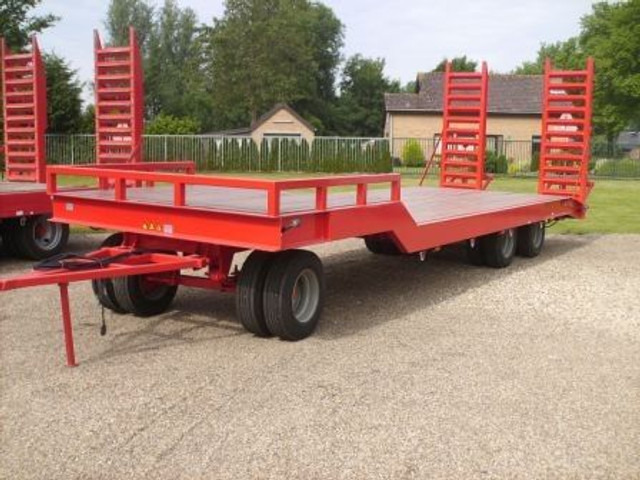 Agomac semie dieplader - Dropside/ Flatbed trailer: picture 2 Agomac semie dieplader - Dropside/ Flatbed trailer: picture 2