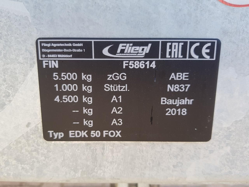 Leasing of Fliegl kipper EDK 50 Fliegl kipper EDK 50: picture 9