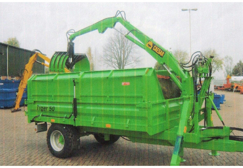 Kipper met opbouwkraan - Tipper trailer: picture 2 Kipper met opbouwkraan - Tipper trailer: picture 2