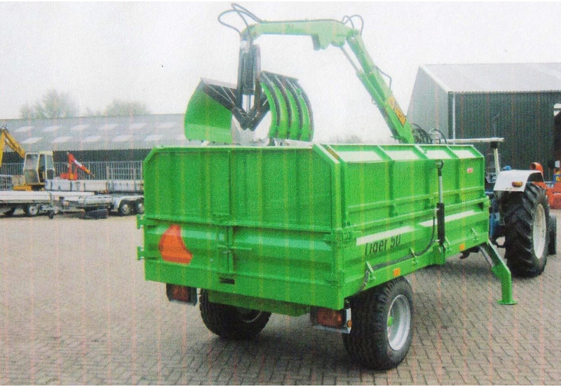 Kipper met opbouwkraan - Tipper trailer: picture 5 Kipper met opbouwkraan - Tipper trailer: picture 5