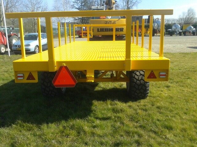 Onbekend Industriewagen - Dropside/ Flatbed trailer: picture 3 Onbekend Industriewagen - Dropside/ Flatbed trailer: picture 3