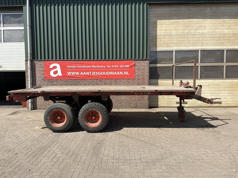 Farm trailer balenwagen - Gebruikt: picture 1