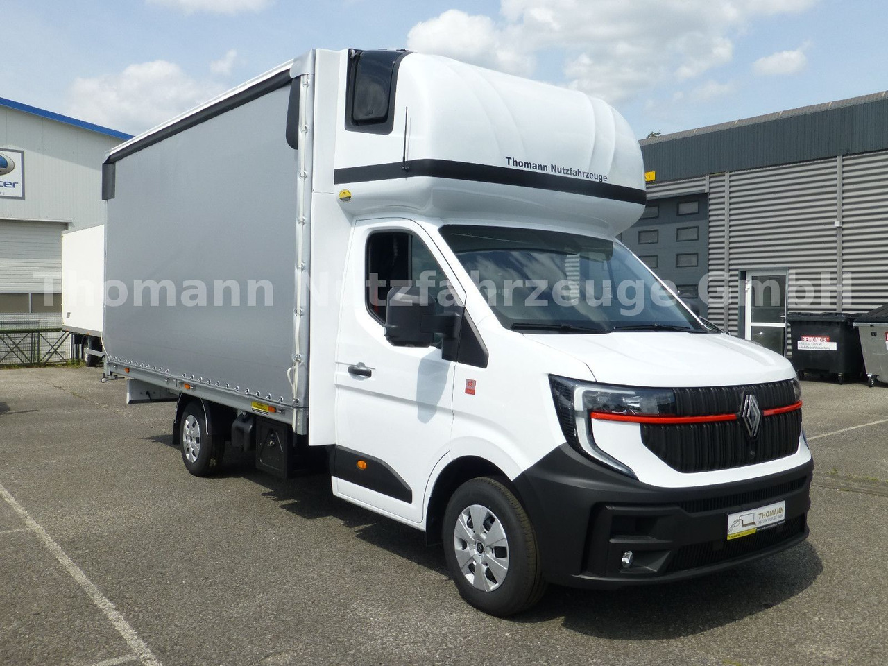 Renault NEW Master Pritsche Plane Schlafkabine - Curtain side van: picture 3 Renault NEW Master Pritsche Plane Schlafkabine - Curtain side van: picture 3