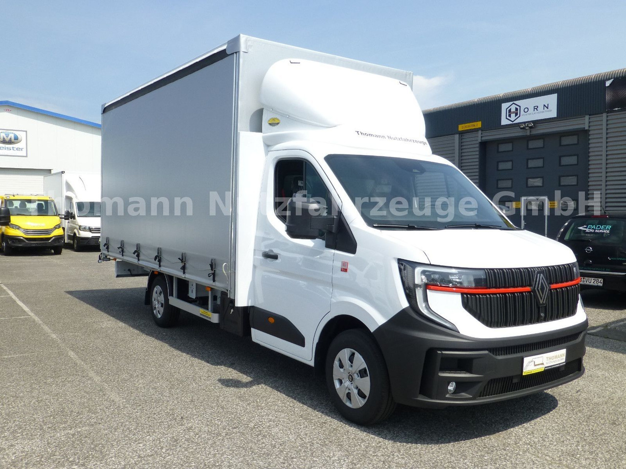 Renault NEW Master Pritsche Plane Vollalu - Curtain side van: picture 3 Renault NEW Master Pritsche Plane Vollalu - Curtain side van: picture 3